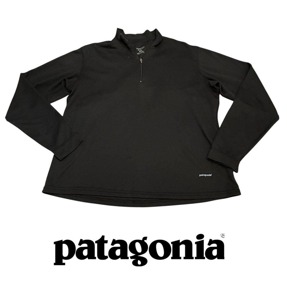 Patagonia Capilene 1/4 Zip Neck Pullover Base Layer‎ Thermal Active Womens Small
